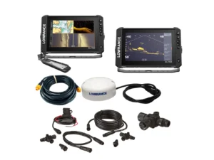 Lowrance Elite™ FS 10 BOAT in A BOX w/Active Imaging 3-in-1 - 2 Displays, TD, GPS Antenna, Starter Kit, 25' Ethernet Cable