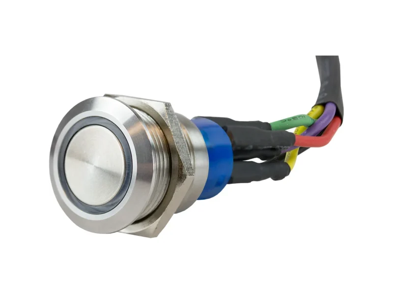 Sea-Dog LED Push Button On/Off Switch - Formed 304 Stainless Steel