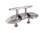 Sea-Dog Folding Stud Mount Cleat - 4-1/2" - Investment Cast 316 Stainless Steel