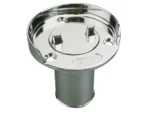 Sea-Dog Hose Deck Fill w/Splash Guard - Die Cast Zinc Chrome Plated