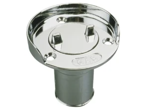 Sea-Dog Hose Deck Fill w/Splash Guard - Die Cast Zinc Chrome Plated