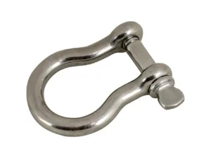 Sea-Dog Bow Shackle - 7/8" Diameter, 1" Opening, 316 Cast Stainless Steel