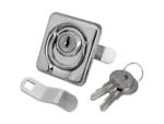 Sea-Dog Surface Mount Locking Ring Pull - Stamped 304 Stainless Steel/Die Cast Zinc Lock