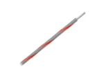 Pacer 14 AWG Gauge Striped Marine Wire 500' Spool - Grey w/Red Stripe