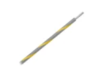 Pacer 14 AWG Gauge Striped Marine Wire 500' Spool - Grey w/Yellow Stripe