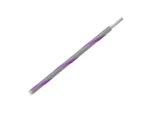Pacer 14 AWG Gauge Striped Marine Wire 500' Spool - Grey w/Violet Stripe