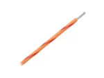 Pacer 14 AWG Gauge Striped Marine Wire 500' Spool - Orange w/Red Stripe