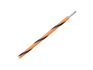 Pacer 14 AWG Gauge Striped Marine Wire 500' Spool - Orange w/Black Stripe