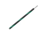 Pacer 14 AWG Gauge Striped Marine Wire 500' Spool - Black w/Green Stripe