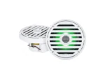 Aquatic AV ELITE 6.5" RGB Speakers - White - Pair