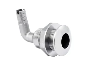 Whitecap 1-1/2" Duplex Stainless Steel 90 Degree Thru-Hull Fitting
