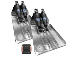 Bennett Marine BOLT 14x23 Dual Electric Trim Tab System w/One Box Indication Unit