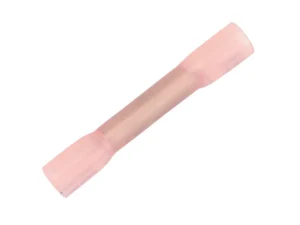 Pacer 22-18 AWG Heat Shrink Butt Connector - 500 Pack