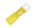 Pacer 12-10 AWG Heat Shrink Ring Terminal - #10 Stud Size - 100 Pack