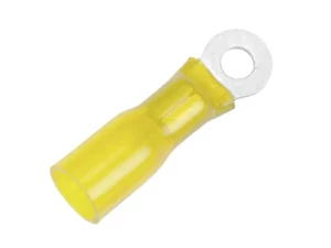 Pacer 12-10 AWG Heat Shrink Ring Terminal - #10 Stud Size - 100 Pack