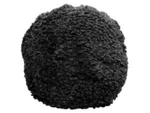 Presta Black Wool Heavy Cutting Pad - 9"