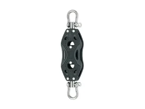 Harken 29mm Carbo Double Swivel Symmetrical Fishing Pulley