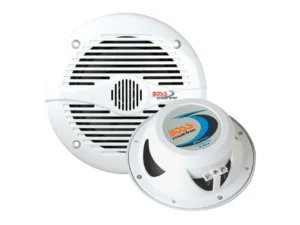 Boss Audio MR60 6.5" Round Speakers - White - Pair