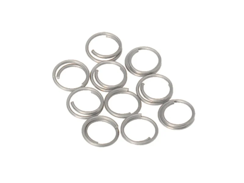 Barton Stainless Steel Split Rings - 10mm - 10-Pack