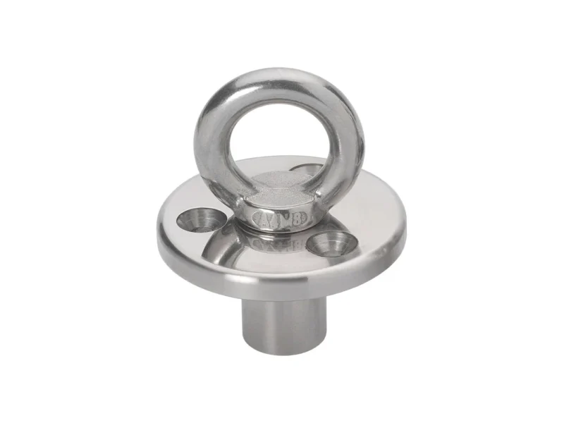 Barton Deck Plate w/Fixing & Eye w/Blanking Plug - M8 Eye