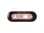 Black Oak Low Pro™ Flush - Black Housing - Red LED