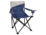 Coleman Big & Tall Quad Camping Chair - Skyfall Blue