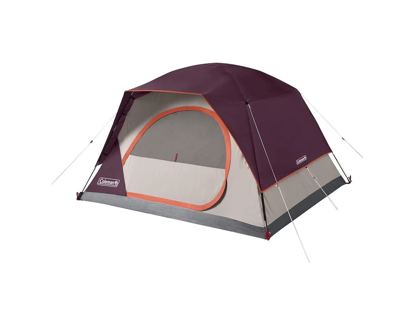 Coleman 4-Person Skydome™ Camping Tent - Blackberry