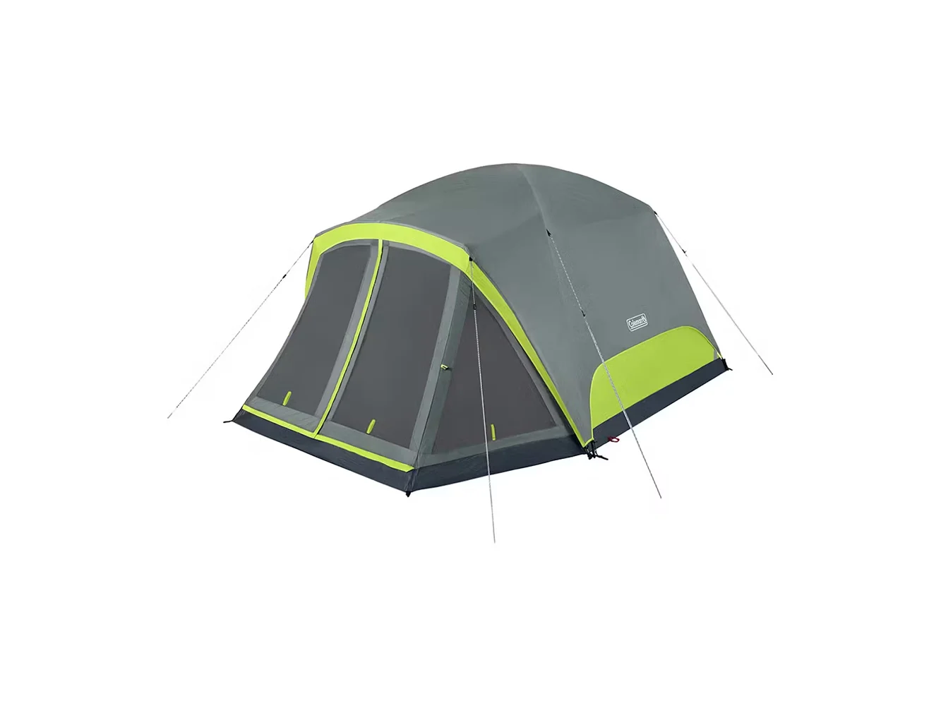 Coleman 6-Person Skydome™ Camping Tent w/Screen Room - Rock Grey