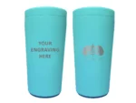 Toadfish Custom Engraved Non-Tipping Can Cooler 2.0 - Teal (MINIMUM ORDER QUANTITY OF 25)