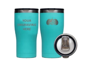 Toadfish Custom Engraved Non-Tipping 20oz Tumbler - Teal (MINIMUM ORDER QUANTITY OF 25)