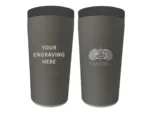 Toadfish Custom Engraved Non-Tipping Can Cooler 2.0 - Graphite (MINIMUM ORDER QUANTITY OF 25)