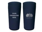 Toadfish Custom Engraved Non-Tipping Can Cooler 2.0 - Navy (MINIMUM ORDER QUANTITY OF 25)