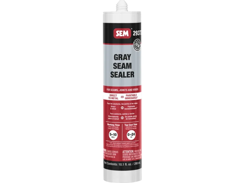 SEM 1K Seam Sealer - 10.1oz Tube - Grey