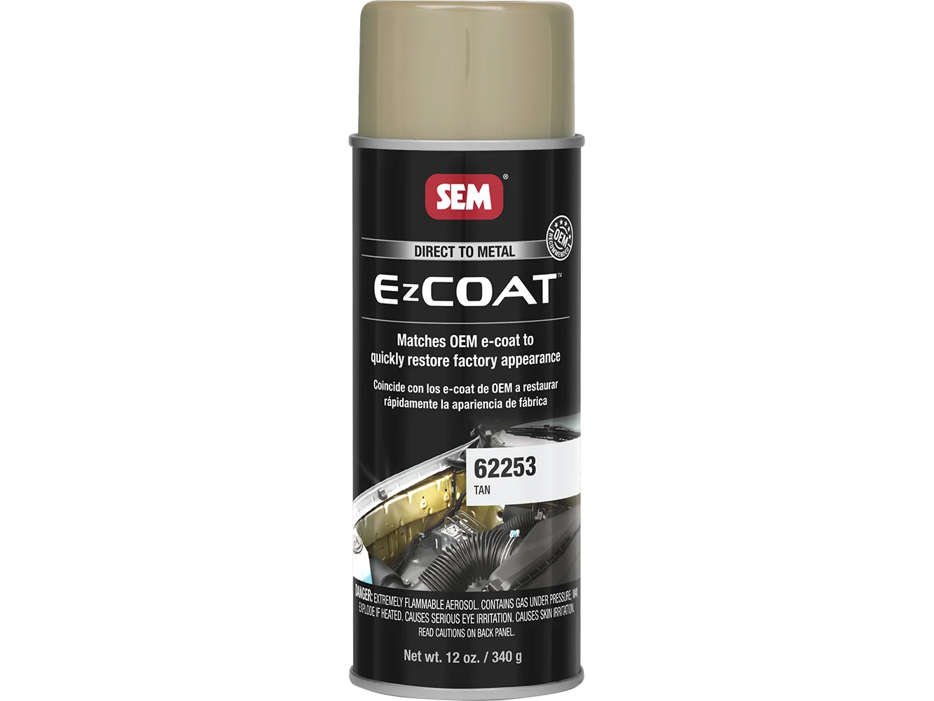 SEM Ez Coat™ - 16oz Aerosol Can - Tan