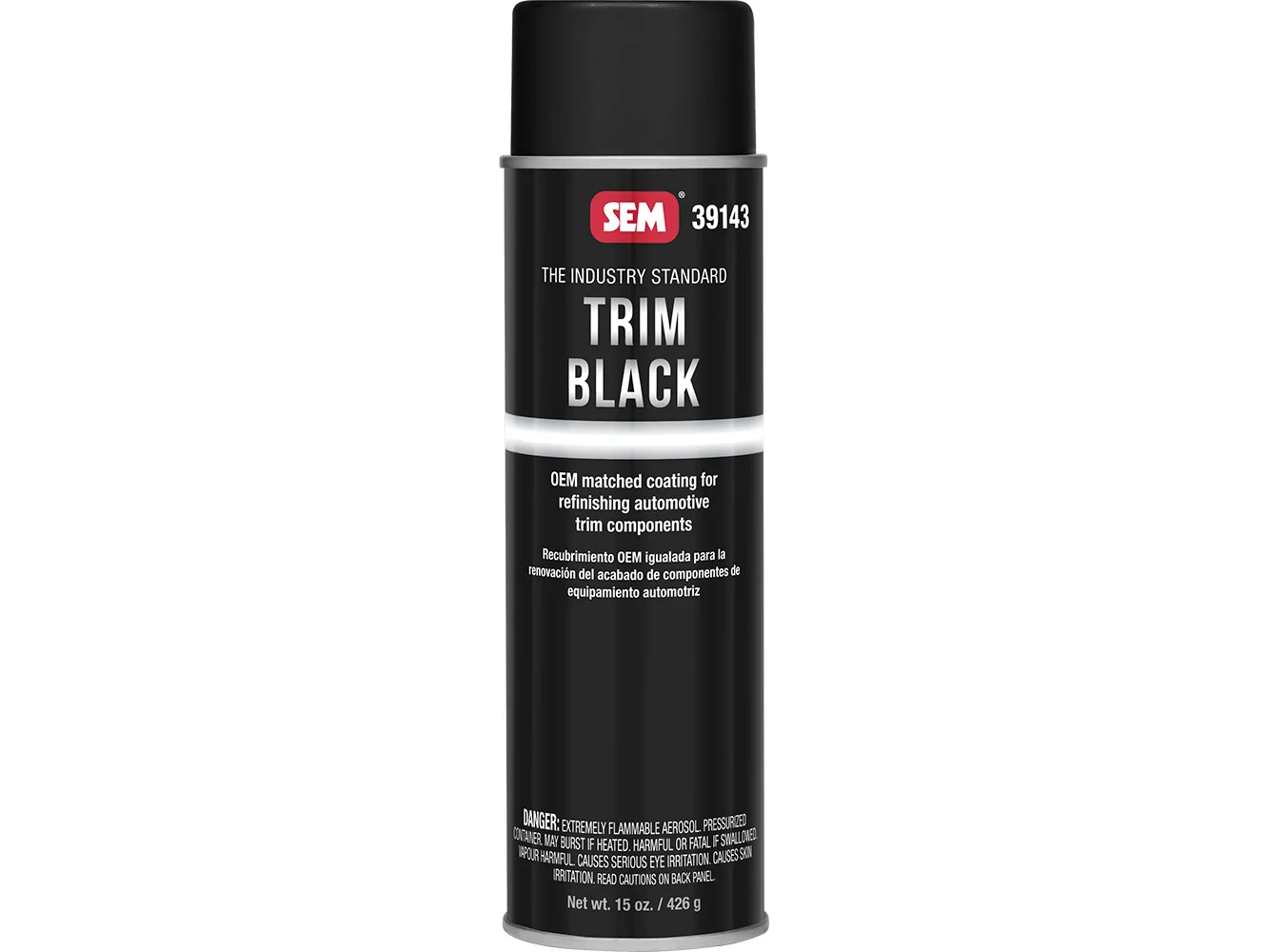 SEM Trim Black - 20oz Aerosol Can