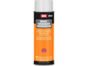 SEM Rubberized Undercoating - 24oz Aerosol Can - White