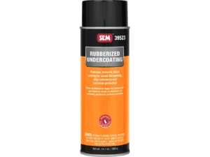SEM Rubberized Undercoating - 24oz Aerosol Can - Black