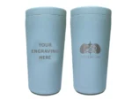 Toadfish Custom Engraved Non-Tipping Can Cooler 2.0 - Light Blue (MINIMUM ORDER QUANTITY OF 25)