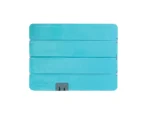 Toadfish Custom Engraved Stowaway Folding Cutting Board w/Built-In Knife Sharpener - Teal (MINIMUM ORDER QUANTITY OF 25)