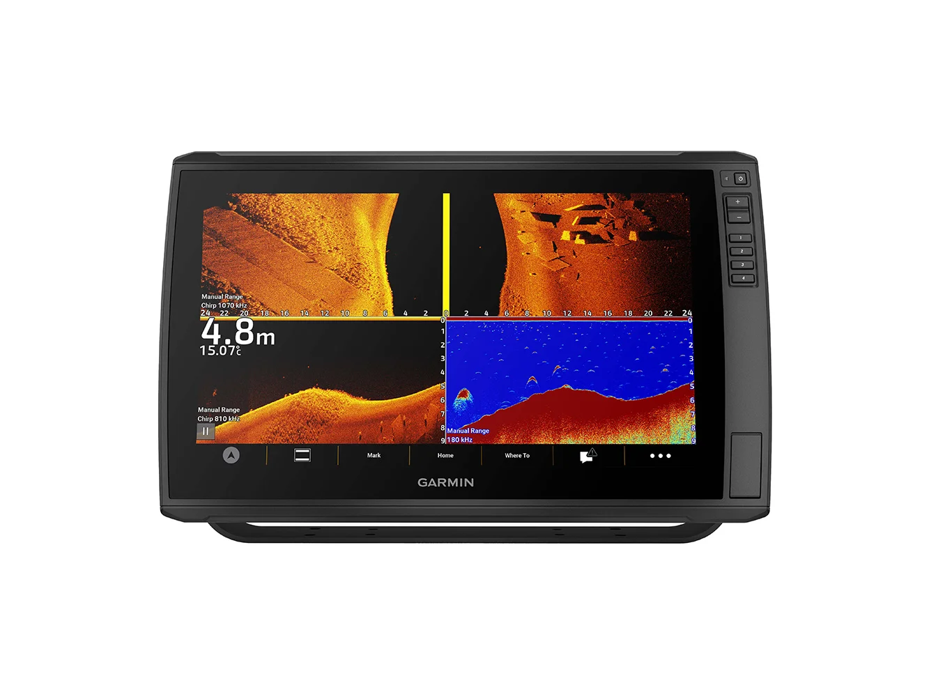 Garmin ECHOMAP™ Ultra 2 16" Chartplotter 162sv w/Worldwide Basemap & GT56UHD-TM Transducer