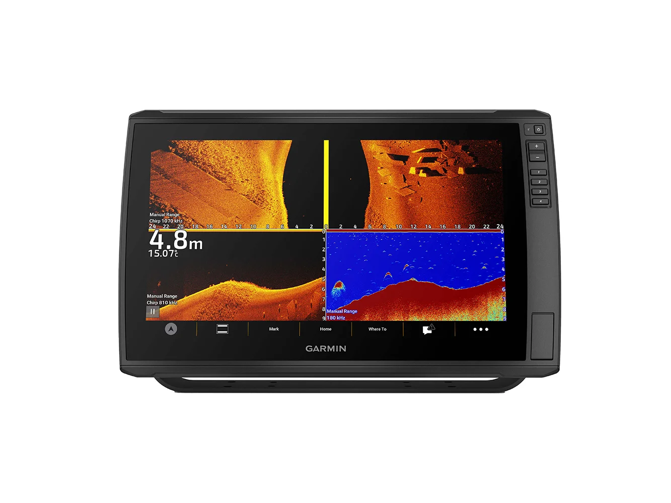 Garmin ECHOMAP™ Ultra 2 16" Chartplotter 162sv w/Worldwide Basemap w/o Transducer