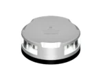Lopolight 360-Degree Anchor Light - 2nm - Silver Housing w/FB Base - 2.5M Cable