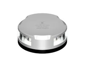 Lopolight 360-Degree Anchor Light - 2nm - Silver Housing w/FB Base - 2.5M Cable