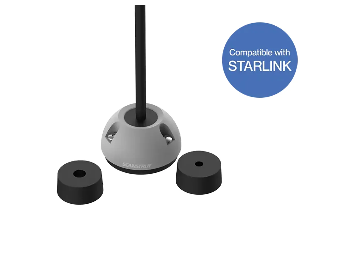 Scanstrut DS16-SL Starlink Compatible Cable Seal - Grey