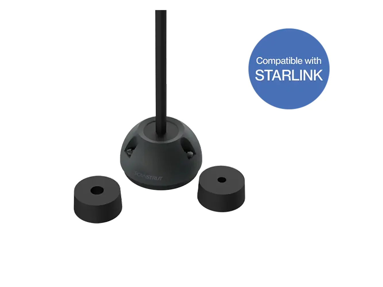 Scanstrut DS16-SL Starlink Compatible Cable Seal - Black