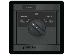 Blue Sea 120v AC Rotary 30A off + 2 Sources