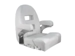 Springfield Center Console Helm Flip-Up - White/White