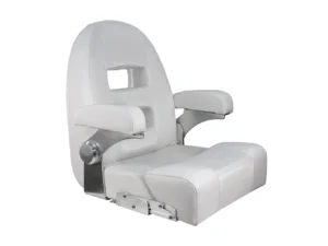 Springfield Center Console Helm Flip-Up - White/White