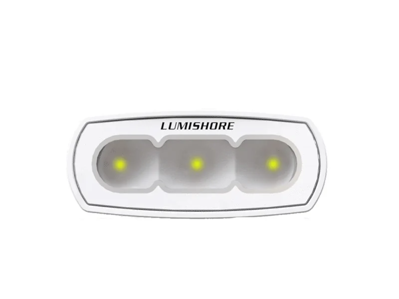 Lumishore ECLIPSE 4" Flood Light - White Housing