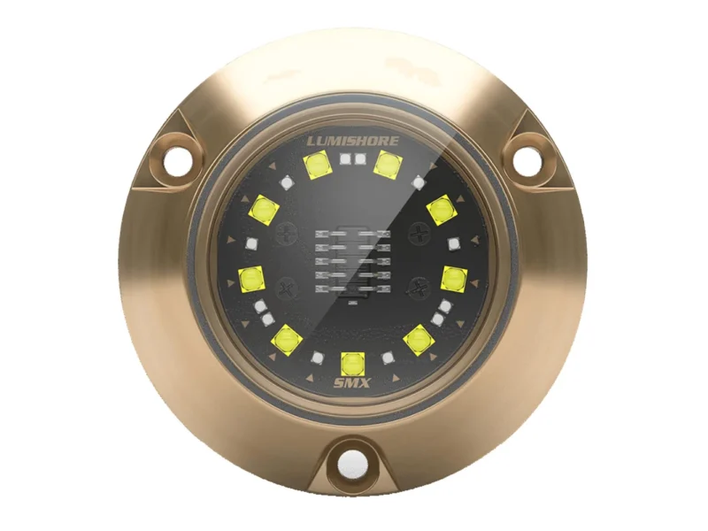 Lumishore ECLIPSE SMX24 Single Light Surface Mount Underwater Light - Blue